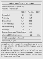 NAD+ Resveratrol  60 Cápsulas
