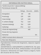 Citrato de Magnesio 60 Cápsulas